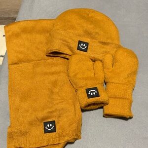 Cozy Golden Winter Set- toddler 6-36months